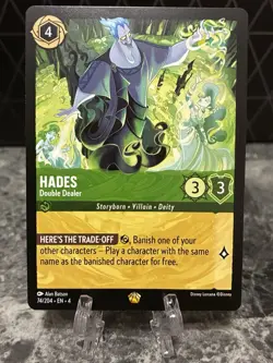 Disney Lorcana TCG Hades Double Dealer 74/204 Legendary Ursula's Return - Image 1
