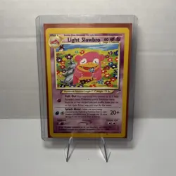 Pokemon Card - Light Slowbro Neo Destiny 51/105 Uncommon LP - Image 1