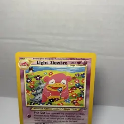 Pokemon Card - Light Slowbro Neo Destiny 51/105 Uncommon LP - Image 3