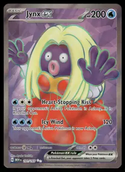 Pokemon Cards Jynx ex 191/165 151 Ultra Rare NM - Image 1