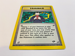 Pokemon Card - Giovanni 18/132 Gym Challenge *MP* Rare Holo - Image 2