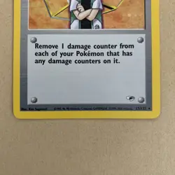 Pokemon TCG Brock Gym Heroes Holo Card 15/132 Unlimited Rare - LP - Image 3