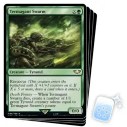 TERMAGANT SWARM X4 Warhammer 40,000 Magic MTG MINT CARD - Image 1