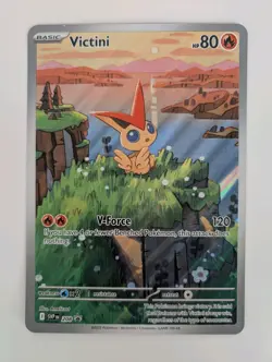JUMBO Pokemon Victini 208 JUMBO CARD Black Star Promo Black And White TCG New - Image 1