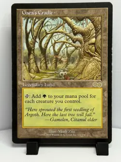 1998 Magic The Gathering Gaea's Cradle Urza’s Saga #321 MTG - Image 1