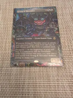 Krang & Shredder (Borderless) Teenage Mutant Ninja Turtles Foil - Image 1