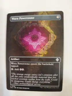 Worn Powerstone (Borderless) Commander: the Lost Caverns of Ixalan Regular - Image 1