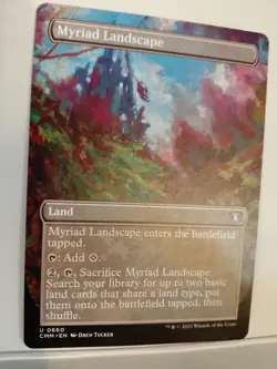 Myriad Landscape (Borderless) Commander Masters Regular - Image 2