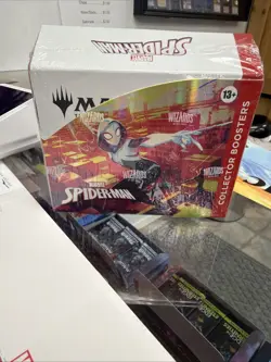 Magic The Gathering Marvel’s Spider-Man Collector Box 12 Packs - SEALED - Image 1