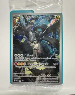 Pokemon TCG N’s Zekrom Ascended Heroes Sealed Promo 031 Illustration Rare MEP - Image 1
