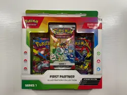 Pokemon First Partner Illustration Collection Series 1 Promo Box - Image 1