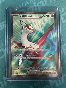 Latias ex 220/191 Surging Sparks Ultra Rare Full Art Holo Pokemon TCG NM - Image 1