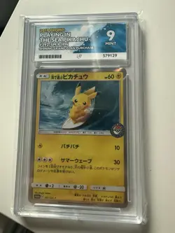 Playing In The Sea Pikachu 392/SM-P Pokemon Ace 9 - Image 1