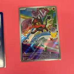 Rowlet Litten Popplio MEP 043 044 045 Pokemon 30th Anniversary First Partner Set - Image 5