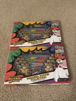 Pokemon Ascended Heroes Premium Poster Collection MEGA GARDEVOIR Lot Of 2 - Image 1