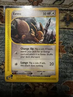 Pokemon Eevee Aquapolis 75/147 e-Reader Non-Holo - Image 1