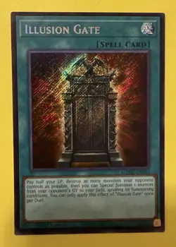 YuGiOh ~ Illusion Gate MZMU-EN023 ~ Secret Rare 1st Edition ~ Maze Of Muertos - Image 1