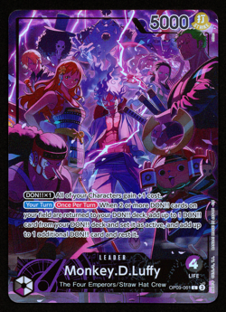 MONKEY D LUFFY OP09-061 - 2ND ANNIVERSARY SET PROMO - ENGLISH ONE PIECE - NM - Image 1