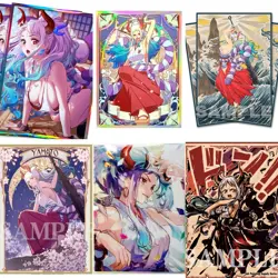 60pcs Trading Card ONE PIECE Yamato OPCG Card Sleeve 67X92mm Standard Size - Image 1