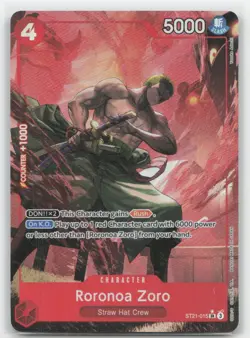 One Piece - Roronoa Zoro (Parallel) Foil - Starter Deck EX: Gear 5 ST21-015 - NM - Image 1