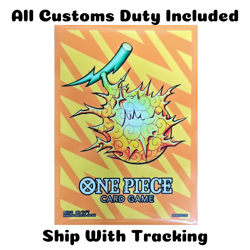 ONE PIECE TCG Limited Card Sleeves Premium Matte Vol. 5 Goro Goro 70 PIECE Promo - Image 1