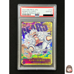 [PSA 10] Monkey.D.Luffy ONE PIECE OP05-119 SEC Parallel Awakening of New Era - Image 1