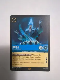 Hades - Infernal Schemer 151/204 Fabled Legendary NM Disney Lorcana - Image 1
