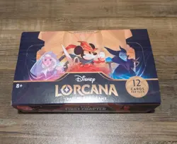 Disney Lorcana the First Chapter Booster Display English Edition Brand New - Image 1