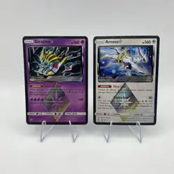 Giratina Prism Star 58/156, Arceus Prism Star 96/131, Pokemon TCG Cards - Image 1