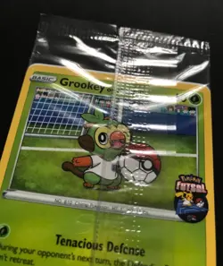Grookey On The Ball 003/005 Futsal Pokemon Card PROMO UK Exclusive NEW SEALED - Image 4