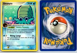 OMANYTE 60/92 LM LEGEND MAKER POKEMON CARD TCG LP 2006 - Image 1
