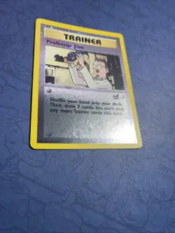 POKEMON PROMO CARD - BEST OF GAME - #3 PROFESSOR ELM (2003) (REV HOLO) RARE NM - Image 3