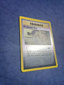 POKEMON PROMO CARD - BEST OF GAME - #3 PROFESSOR ELM (2003) (REV HOLO) RARE NM - Image 4