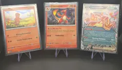 Pokemon TCG Charizard EX SVP196 Blackstar Promo Card Pack Fresh + 2 Promos - Image 1