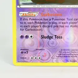 Pokemon Garbodor 49/101 Noble Victories Reverse Holo Card LP - Image 5