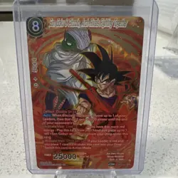 Dragon Ball Super Card Game Son Goku & Piccolo Arch-Rivals BT21-011 SPR Foil - Image 1