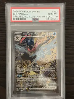 PSA 10 - Kingdra ex SVP 131 & Greninja SVP 132 SFA SIR - Pokemon - Image 1