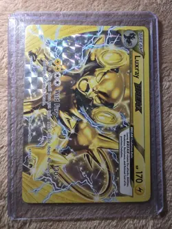 Luxray Break 47/122 Ultra Rare Holo 2016 XY Breakpoint Pokemon - Image 1