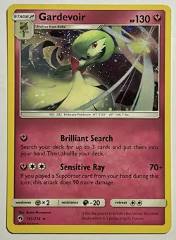 Gardevoir 141/214 (NM) Cosmo Holo Sword & Shield: Promo 2018 Pokemon Card - Image 1