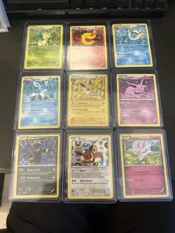 Pokemon TCG Eeveelutions Black & White Promo Set BW87-94 and Sylveon 2013 - Image 1