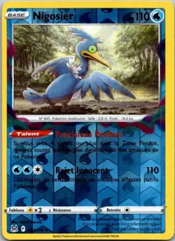 Carte Pokemon Nigosier 050/196 Reverse - 2022 - Image 1