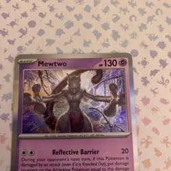 Pokemon - Mewtwo 150/165 - Scarlet & Violet 151 - Holo Rare - Near Mint - Image 3