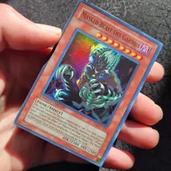 Masked Beast Des Gardius TAEV-ENSE1 | VLP Super Rare Very Light Play | Yugioh! - Image 2