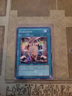 YUGIOH EXCHANGE EDS-001 SECRET UNLIMITED ED LP - Image 1