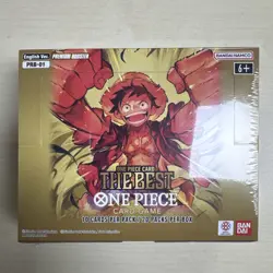 One Piece TCG PRB01 the Best Collection Booster Box English, NEW & SEALED - Image 1
