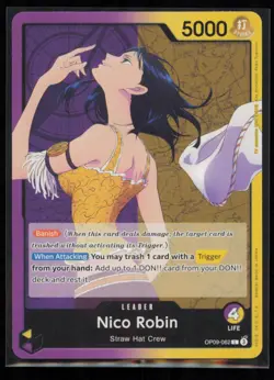 Nico Robin (062) OP09-062 One Piece Emperors in the New World Leader Near Mint - Image 1
