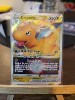 Pokemon TCG Dragonite VSTAR Holo Ultra Rare Card 050/078 NM Condition - Image 1