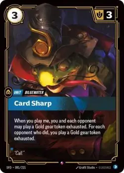 Card Sharp Near Mint 081/221 Spiritforged Foil - Image 1