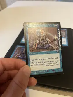 carte magic 4 Meditate Meditare Signed Susan Van Camp Mtg Firmate Mtg Premodern - Image 2