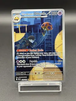 Team Rocket's Orbeetle - 198/182 - SV10: Destined Rivals IR Pokemon English - Image 1